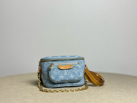 Louis Vuitton Denim Mini bumbag
