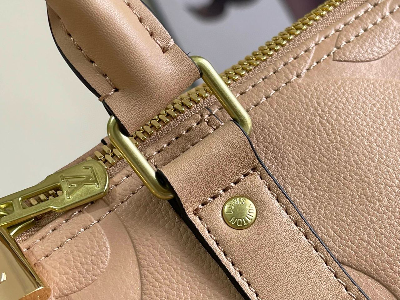 Louis Vuitton Keepall 45 Empreinte leather