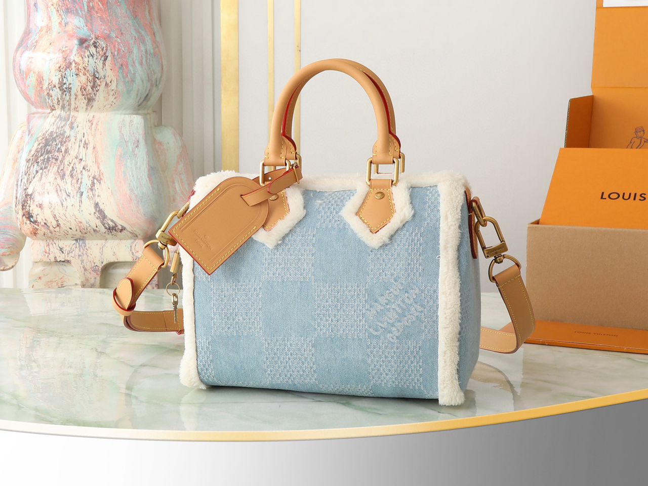 Louis Vuitton Speedy 25 Bandoulière Ski Collection