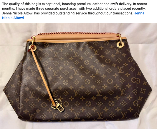 A review of Louis Vuitton Artsy MM Bag