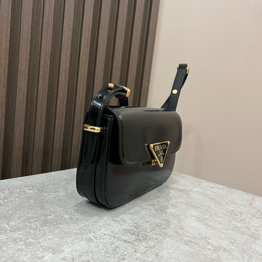 Prada Small leather shoulder bag