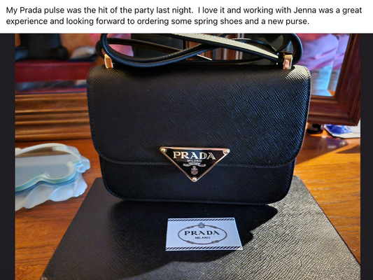 A review of Prada Emblème Saffiano shoulder bag