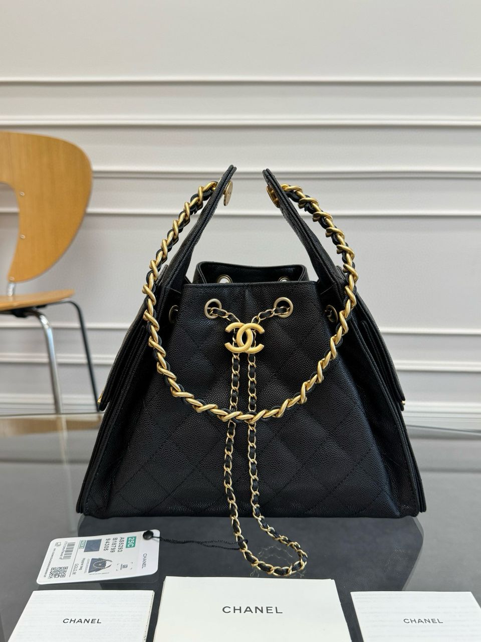 Chanel 25 Small and Medium in Grain leather