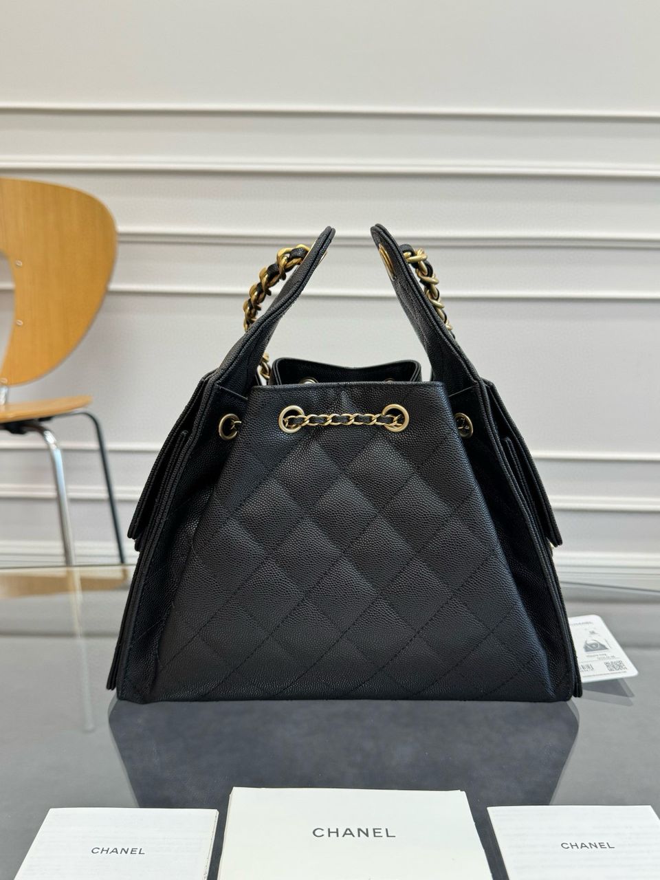 Chanel 25 Small and Medium in Grain leather