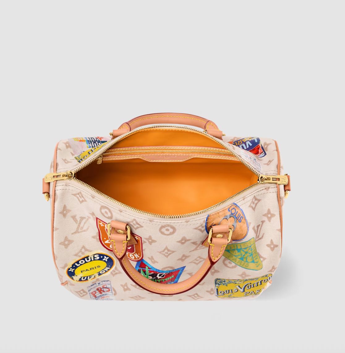 Louis Vuitton Speedy Soft 30 Monogram Dune signature