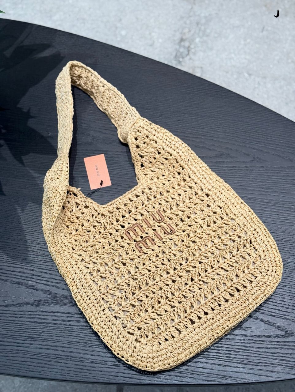 Miu Miu Raffia Tote bag