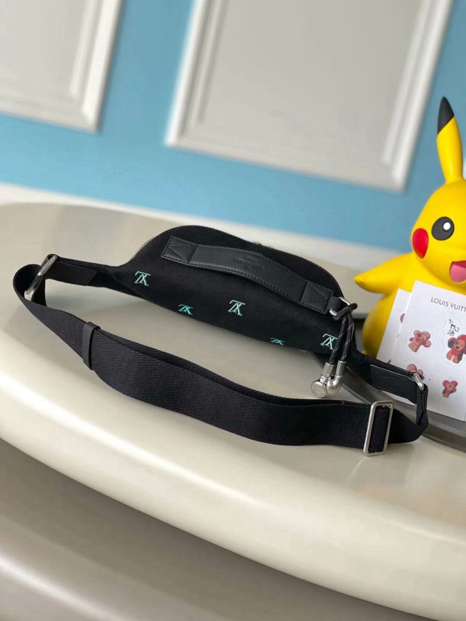 Louis Vuitton Rush Bumbag LV Blason Denim,