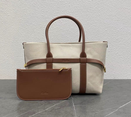 Loro Piana Ghiera Shopper Small