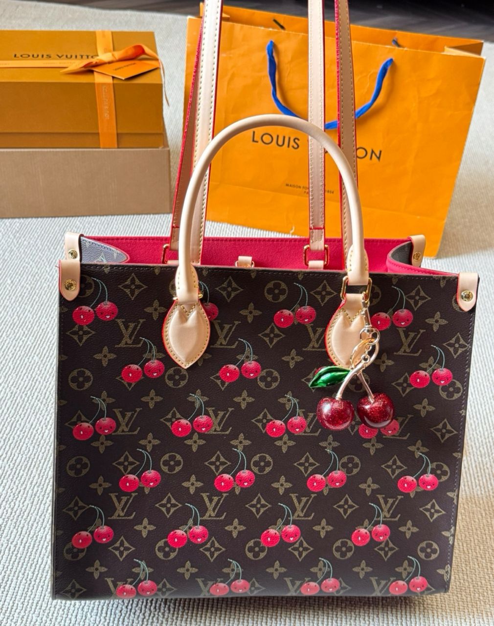 Louis Vuitton LV x TM Cherry Onthego MM