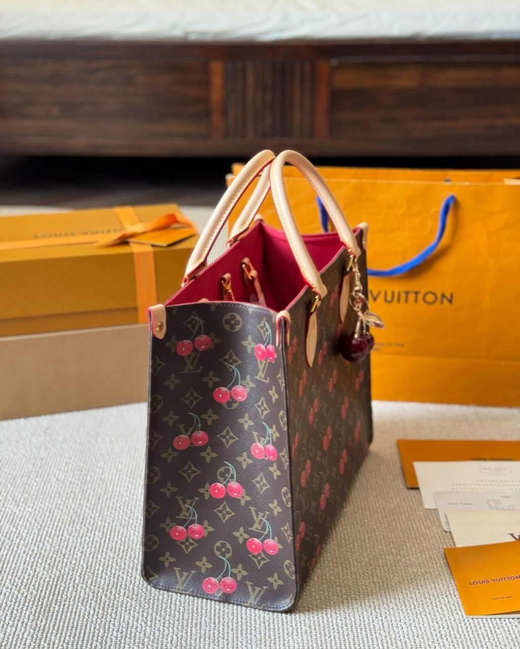 Louis Vuitton LV x TM Cherry Onthego MM