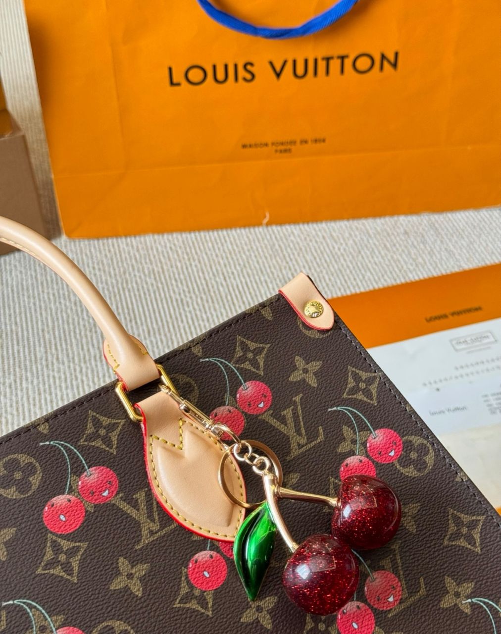 Louis Vuitton LV x TM Cherry Onthego MM