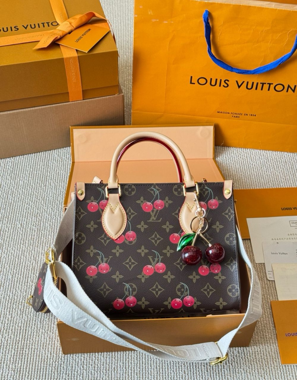 Louis Vuitton LV x TM Cherry Onthego PM