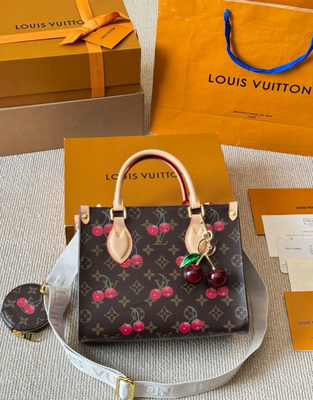 Louis Vuitton LV x TM Cherry Onthego PM