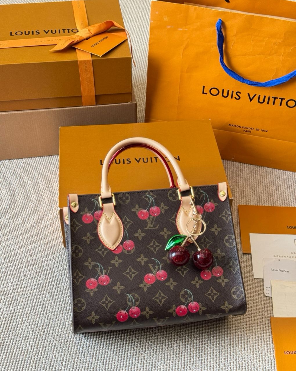 Louis Vuitton LV x TM Cherry Onthego PM