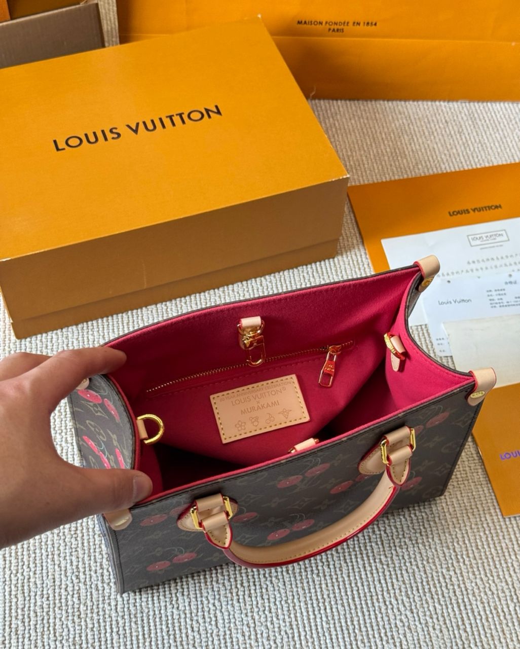 Louis Vuitton LV x TM Cherry Onthego PM