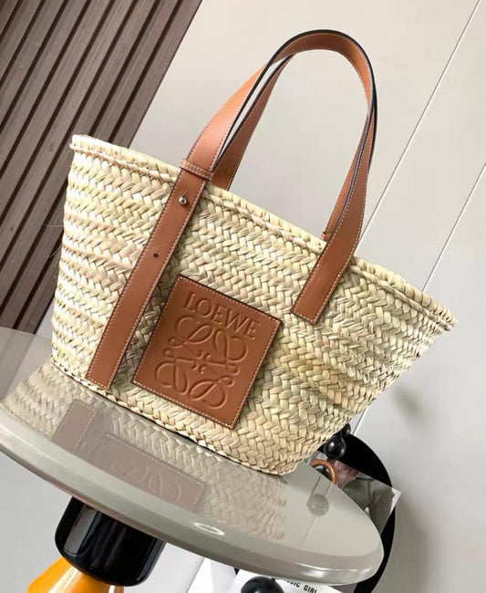 Loewe Anagram Raffia Tote bag