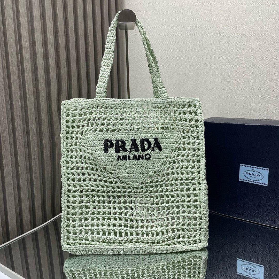 Prada Straw Beach Tote bag