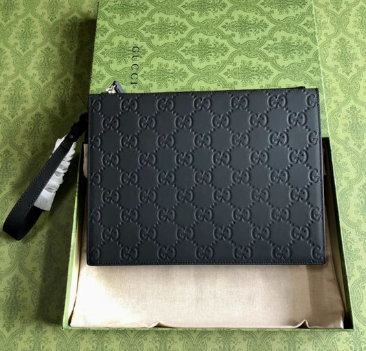 Gucci Rubber-effect small pouch