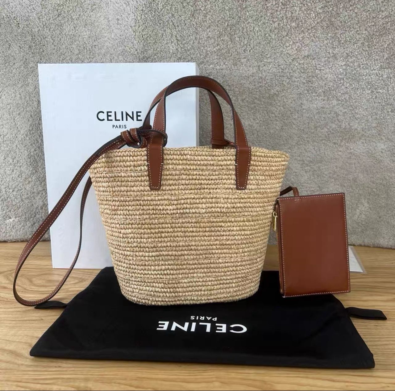 Celine Teen Straw bag