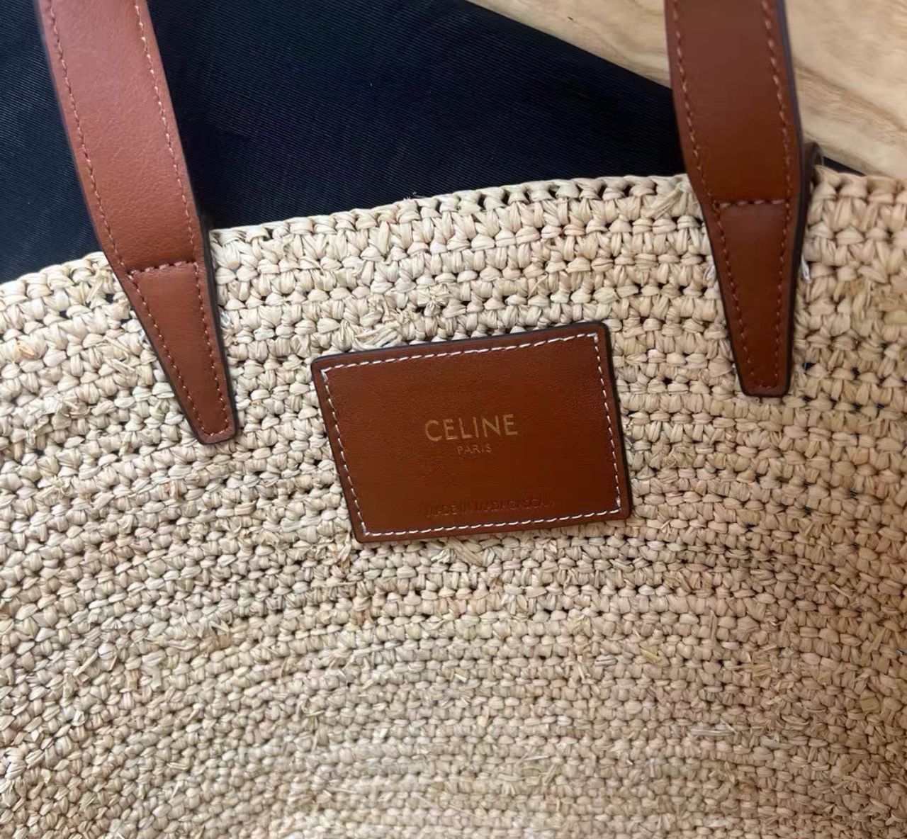Celine Teen Straw bag