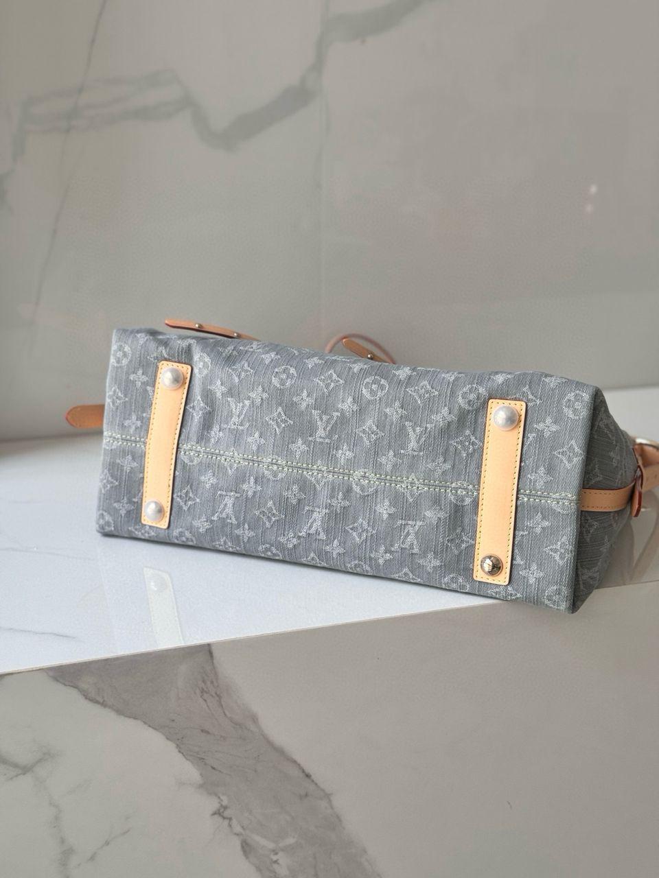 Louis Vuitton CarryAll MM Denim bag