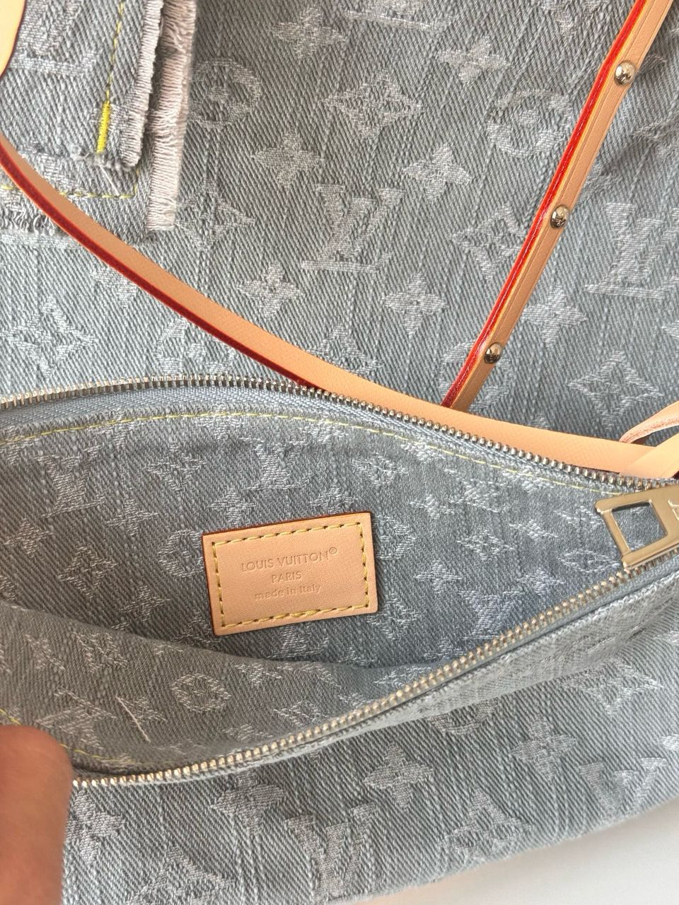 Louis Vuitton CarryAll MM Denim bag