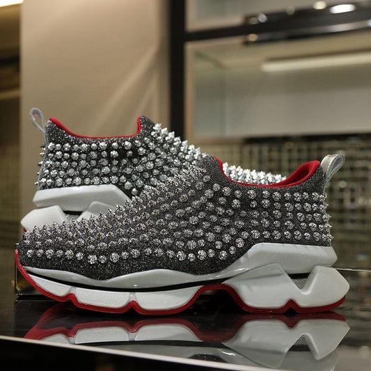 Christian Louboutin Spike Sock shoes