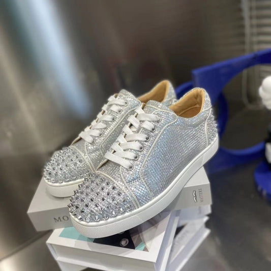 Christian Louboutin Glittered Sneakers