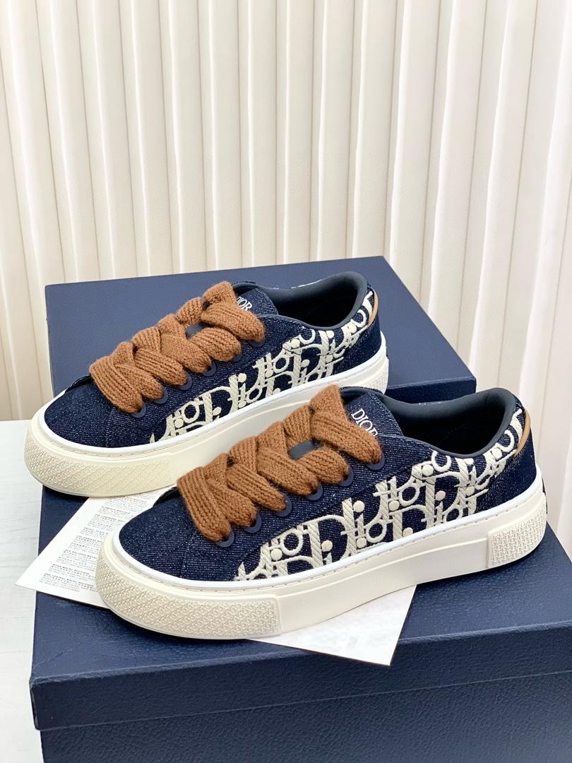 Dior Denim Sneakers