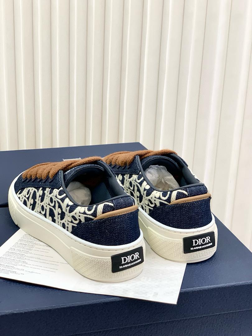 Dior Denim Sneakers