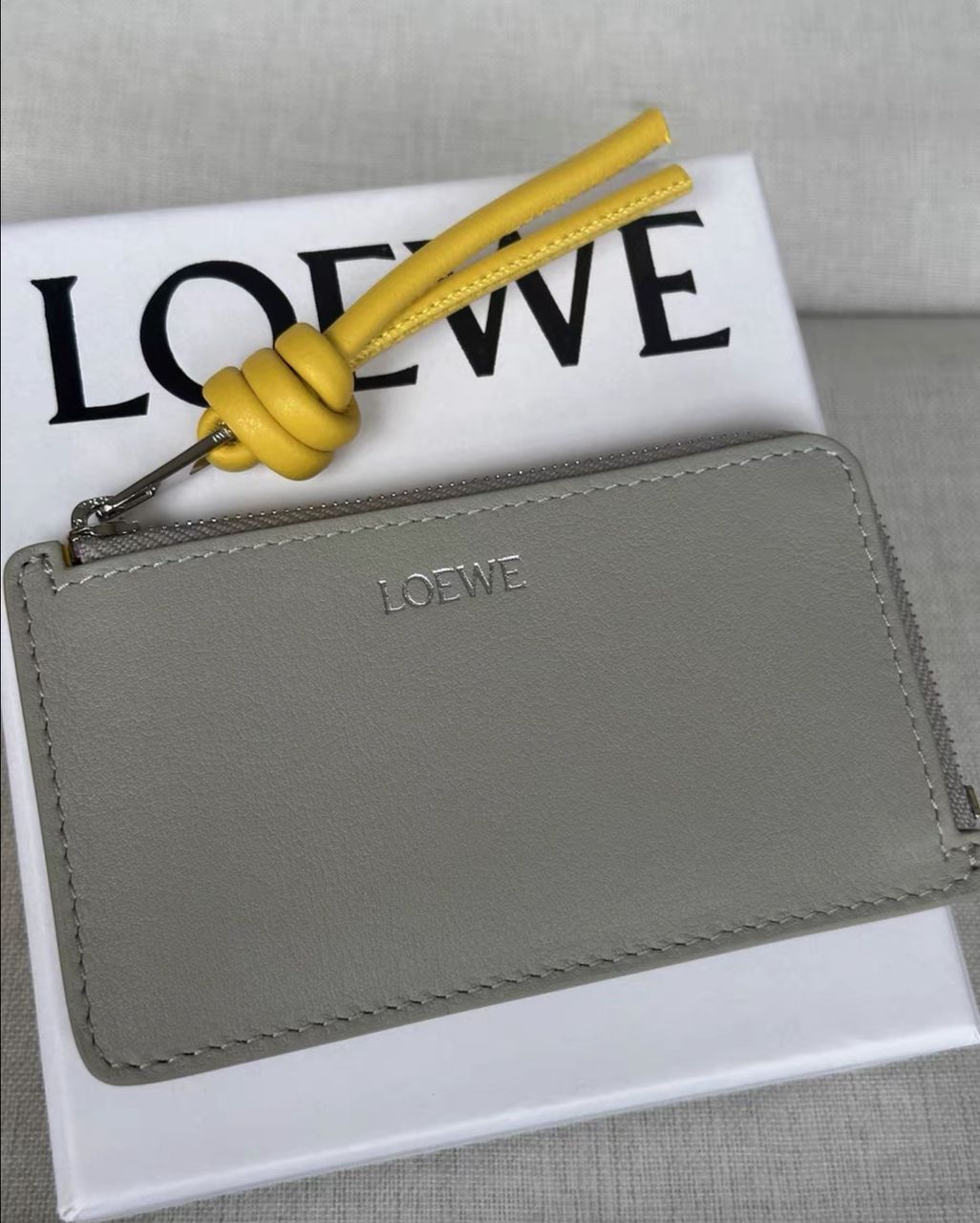 Loewe Knot coin cardholder