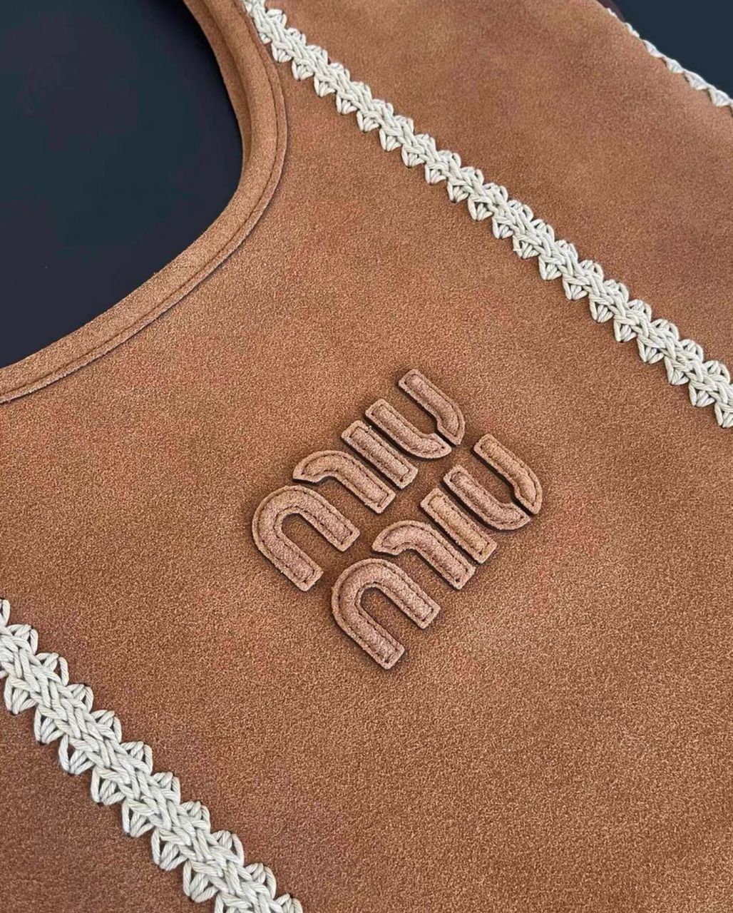 Miu Miu Ivy Medium Suede bag