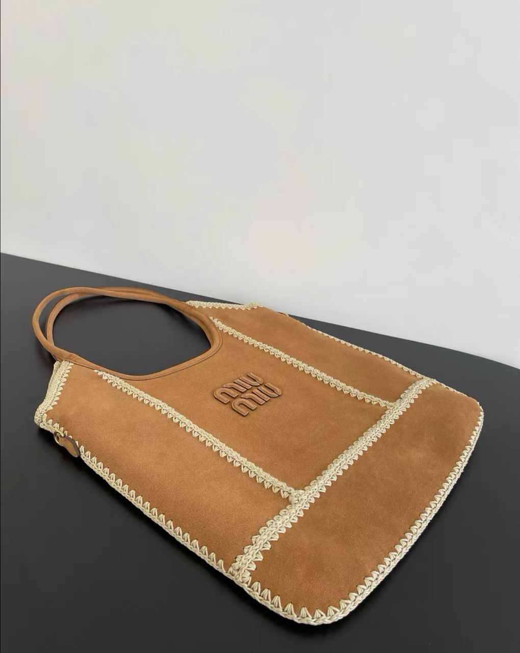 Miu Miu Ivy Medium Suede bag