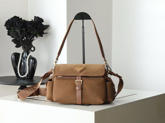 Prada Bandolera Re nylon Explore bag