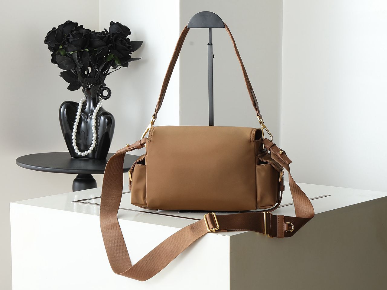 Prada Bandolera Re nylon Explore bag