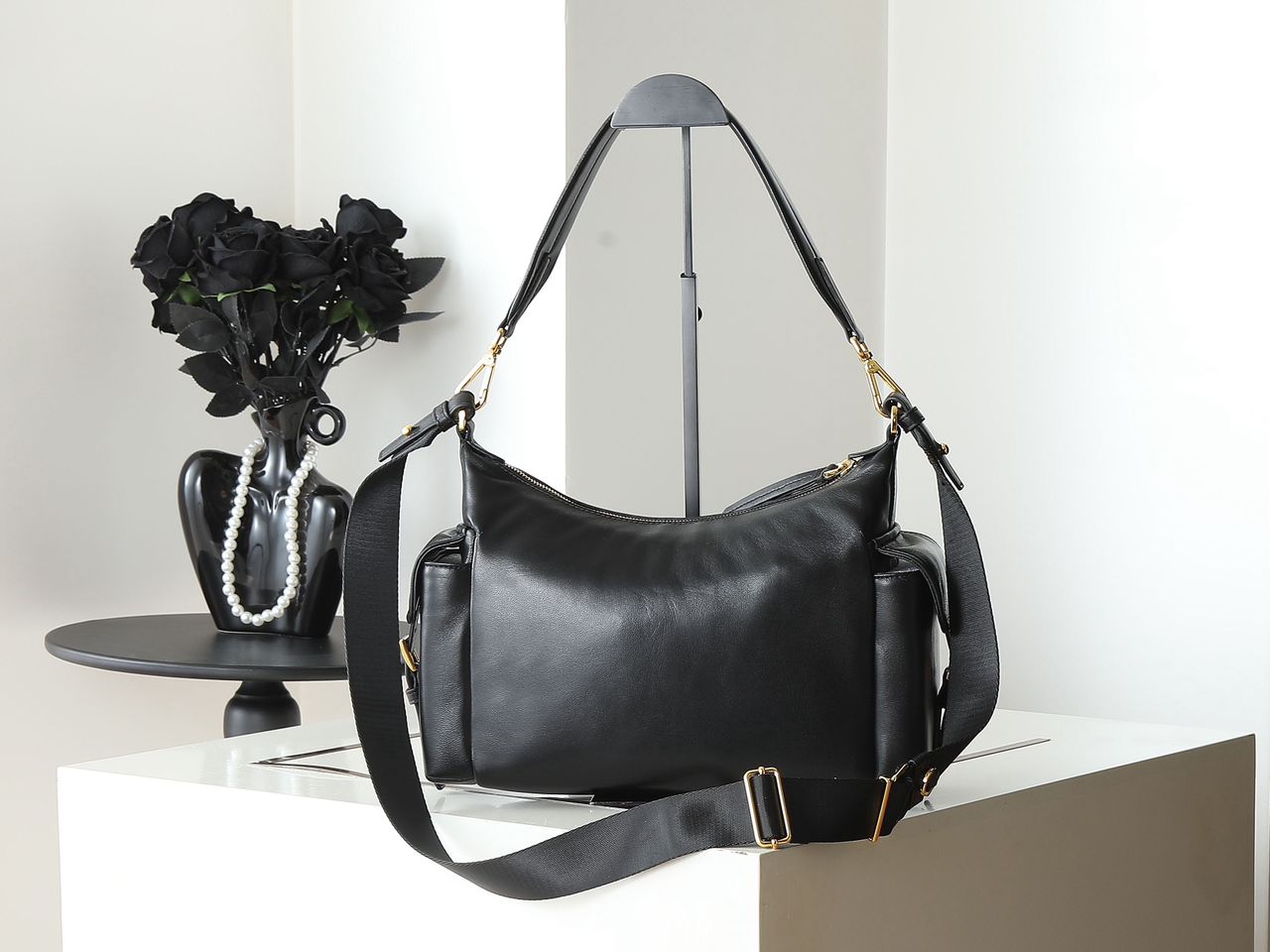 Prada Prada Bandolera leather Explore bag