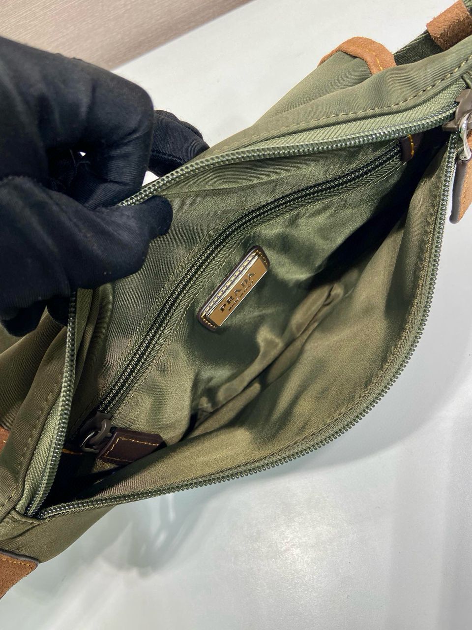 Prada Re Nylon bumbag