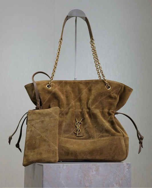 YSL Suede Jamie Shopping Tote bag