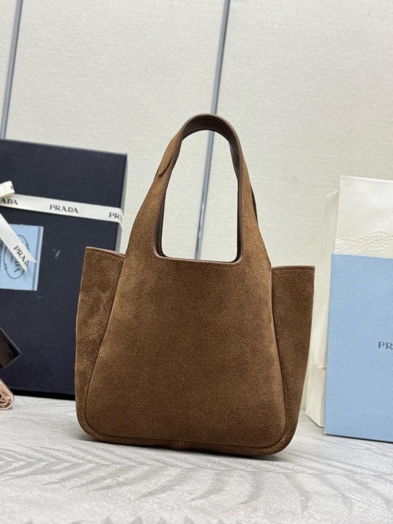 Prada Suede Small Tote bag