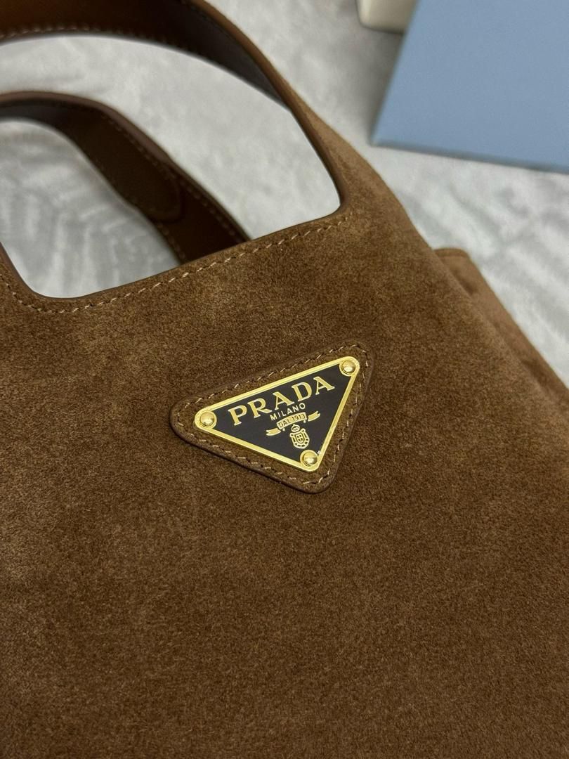 Prada Suede Small Tote bag