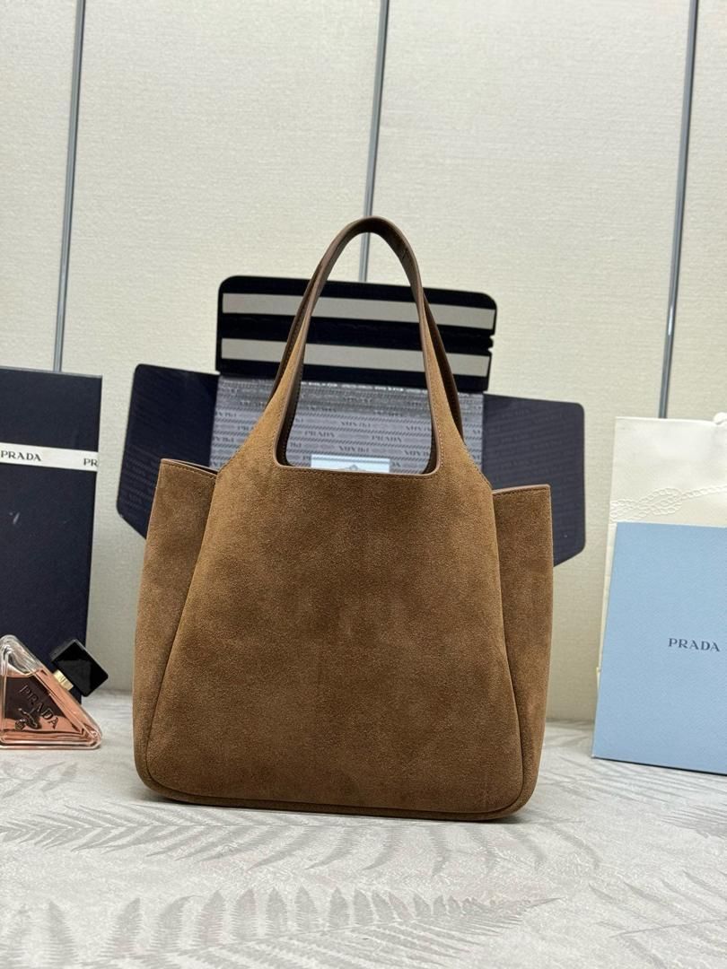 Prada Suede Large Tote bag