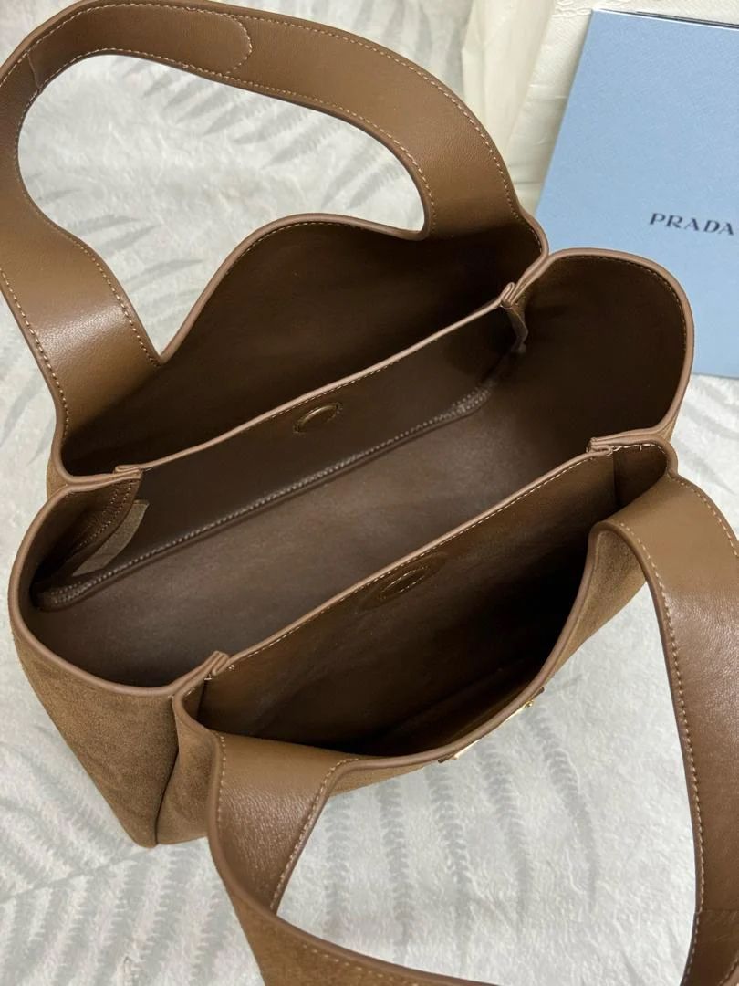 Prada Suede Large Tote bag