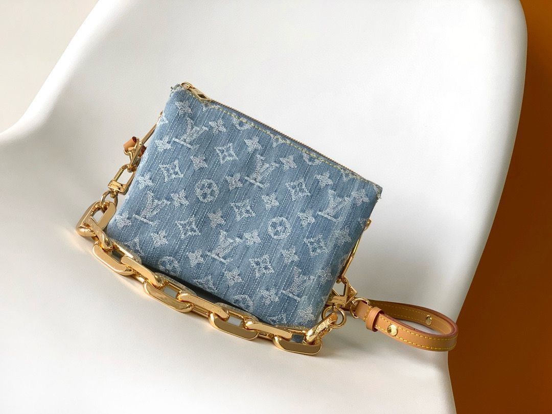 Louis Vuitton Denim Coussin BB