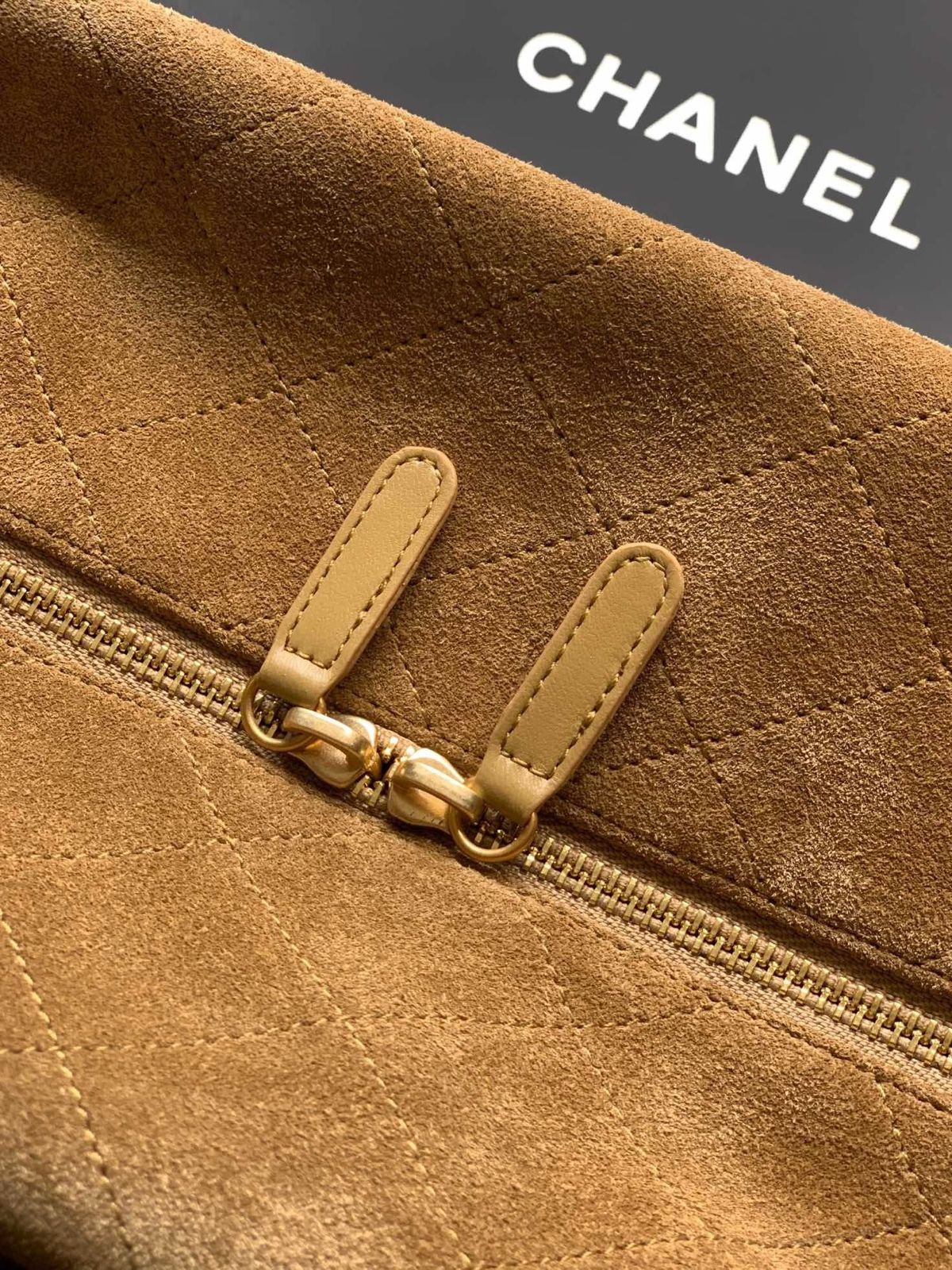 Chanel Suede Large Tote bag