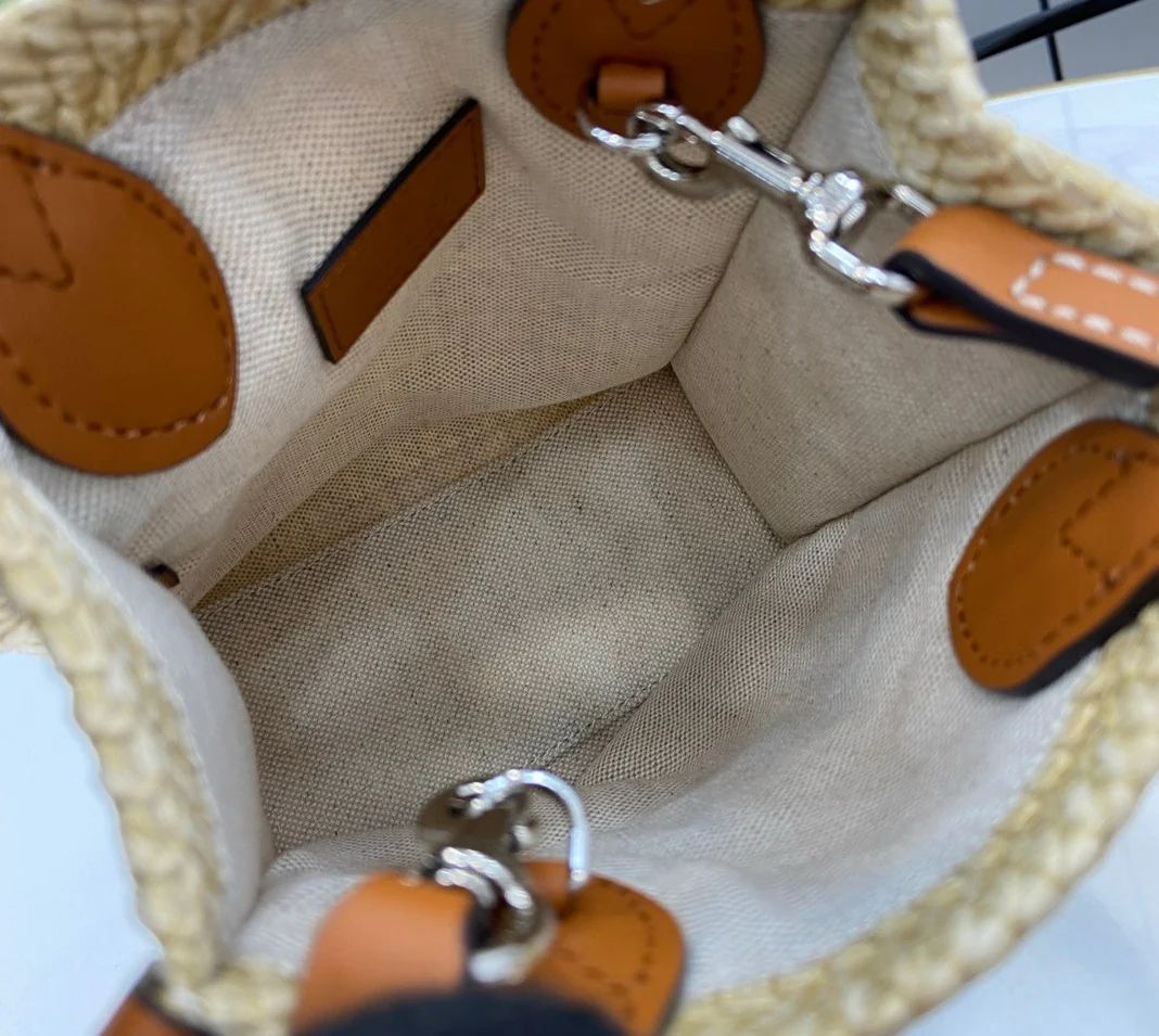 Gucci Lido Straw bag