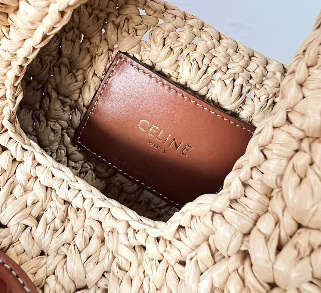Celine Straw Bag
