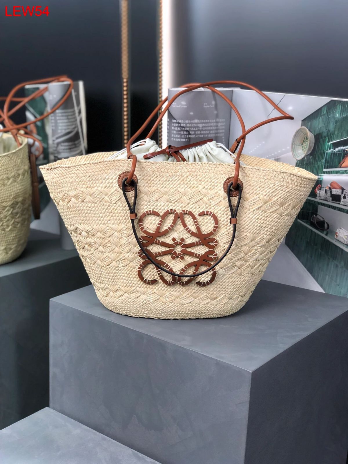 Loewe Anagram Basket tote