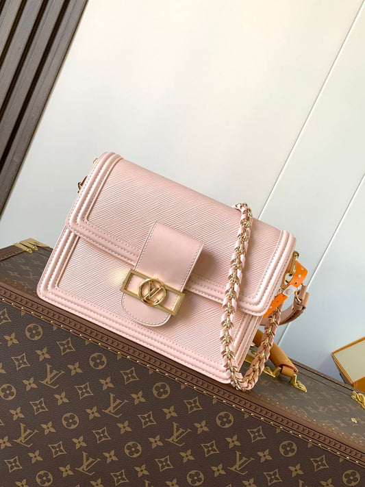 Louis Vuitton Dauphine MM epi leather