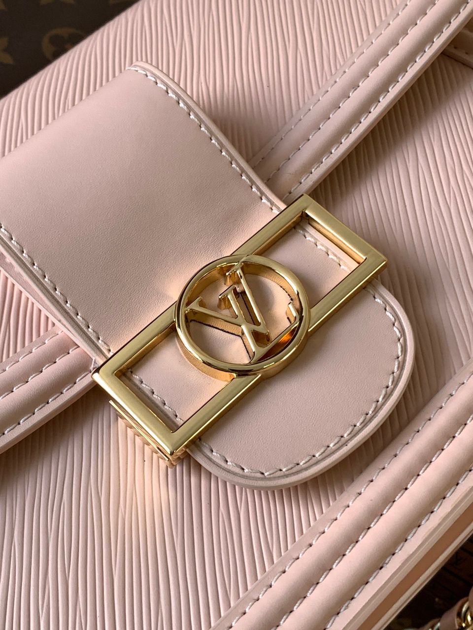 Louis Vuitton Dauphine MM epi leather