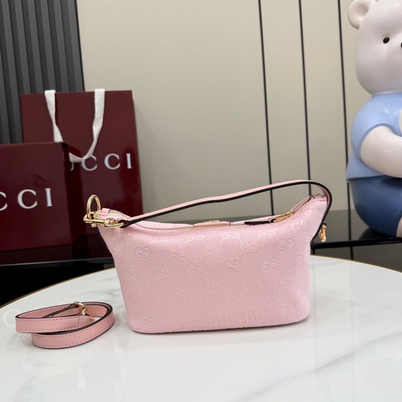Gucci Vanity Mini and medium top handle bag